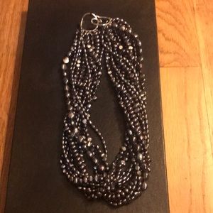 NWT Honora freshwater multi strand pearl necklace